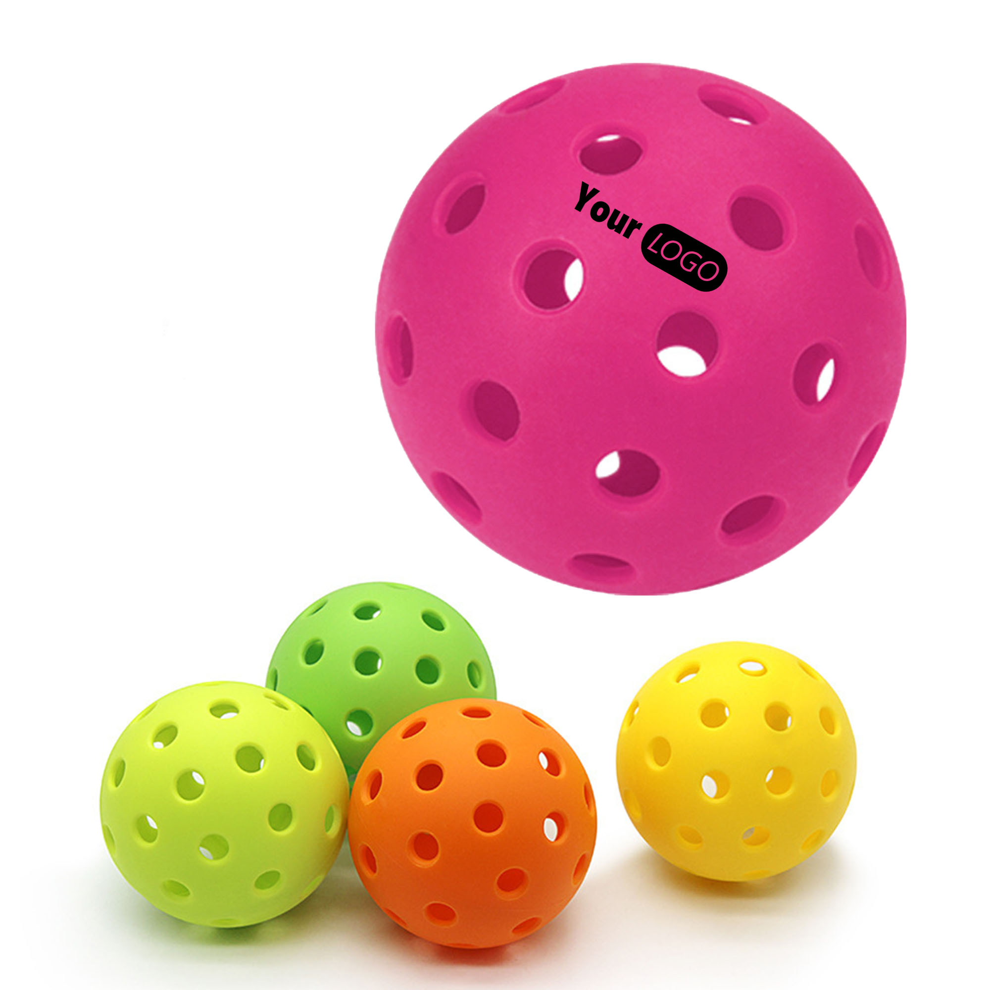40-Hole Durable TPE Injection Molded Pickleball 6