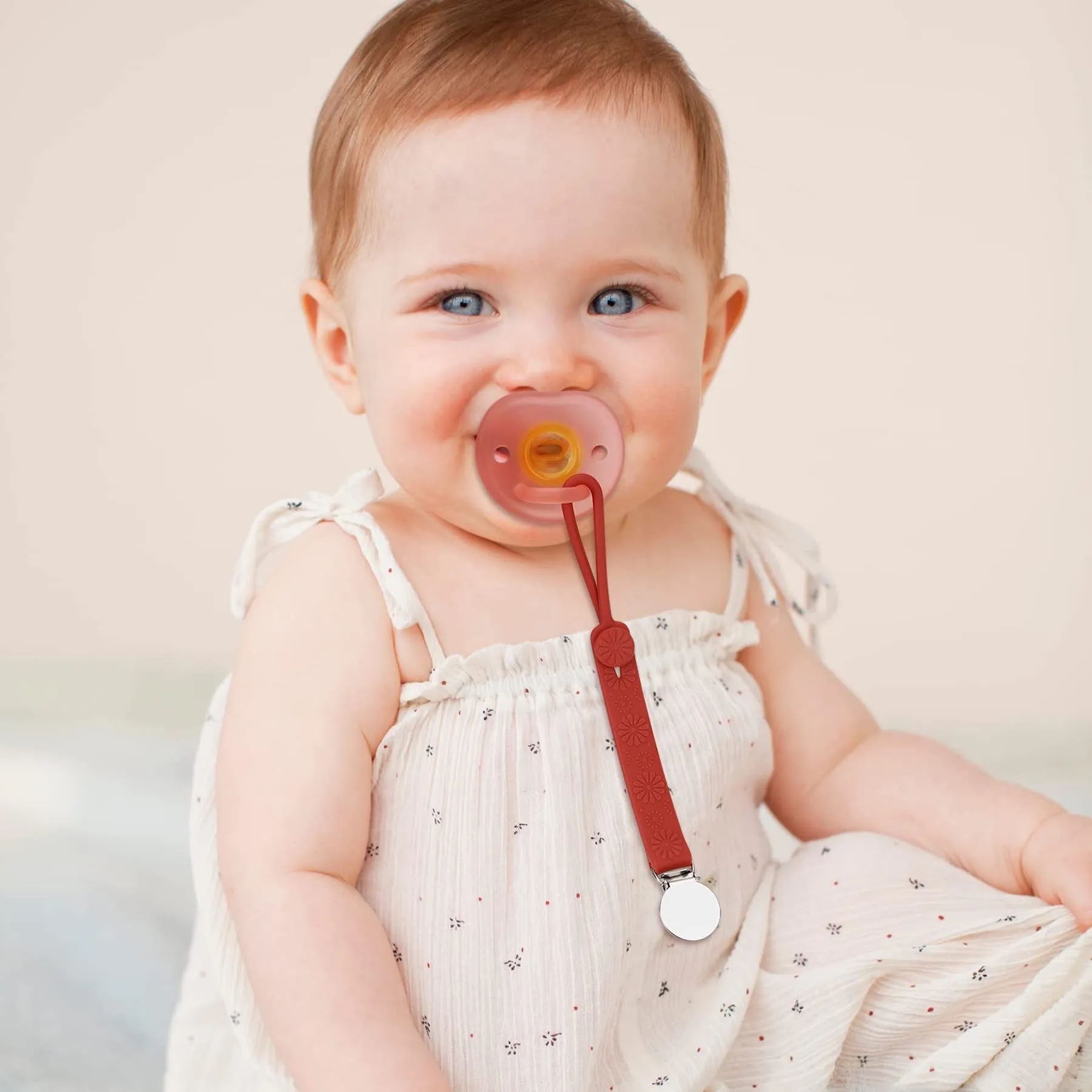 Baby Pacifier Strap for Soothie &Teething Toy 2