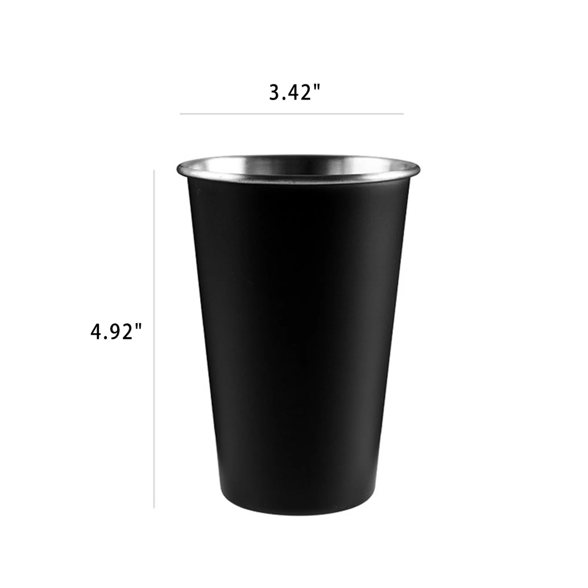 16oz Stainless Steel Cups Mug 2
