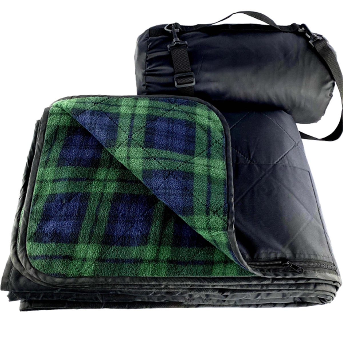 Custom Large Waterproof Warm Comfy Foldable Outdoor Blanket 17