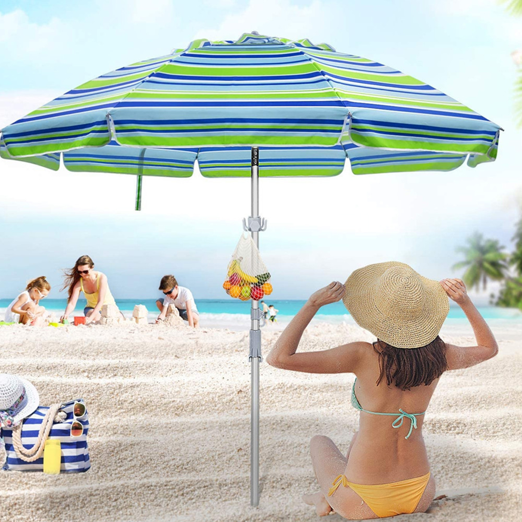 Summer Sun Shade Beach Umbrellas 1