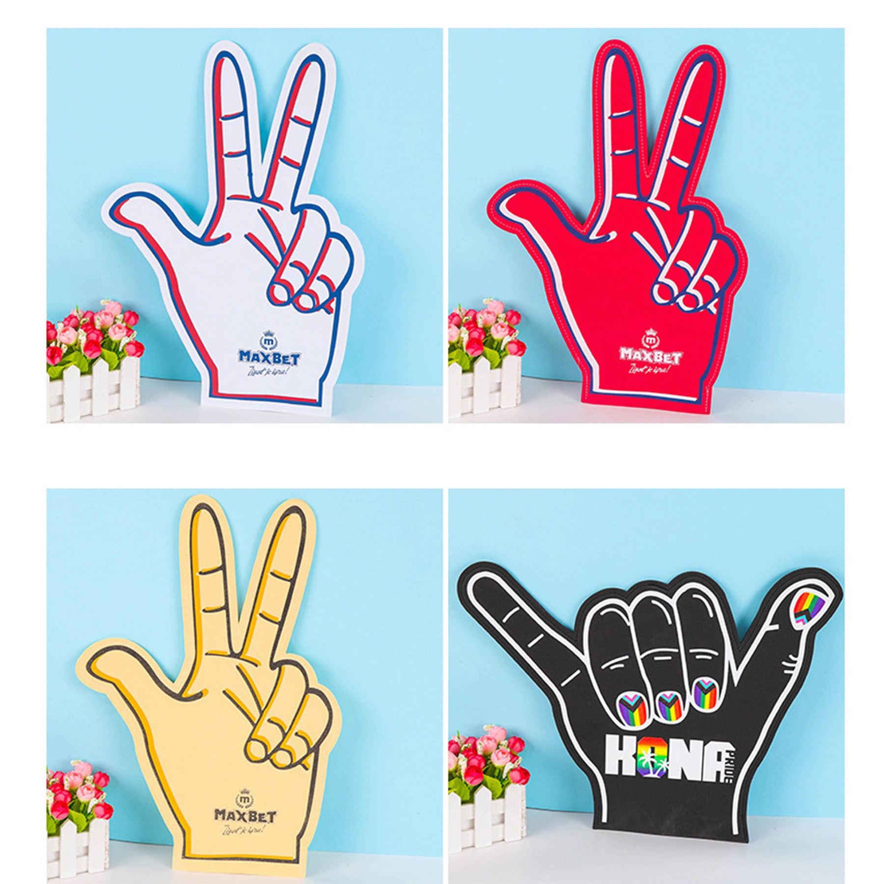 Competition Sports Fans Cheer Eva Gloves 4