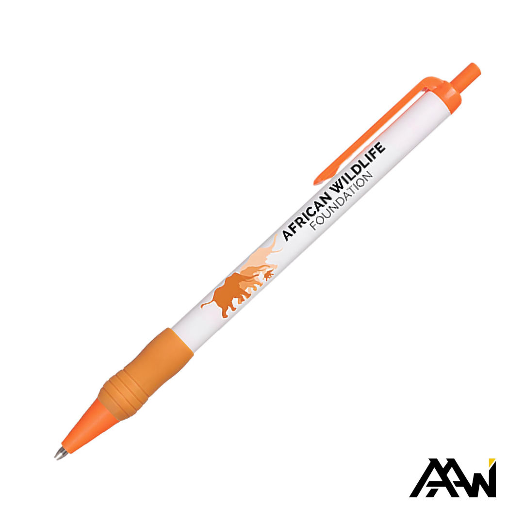 Value Slim Grip Pen Vividprint™ Barrel & Matte Colored Trim 17