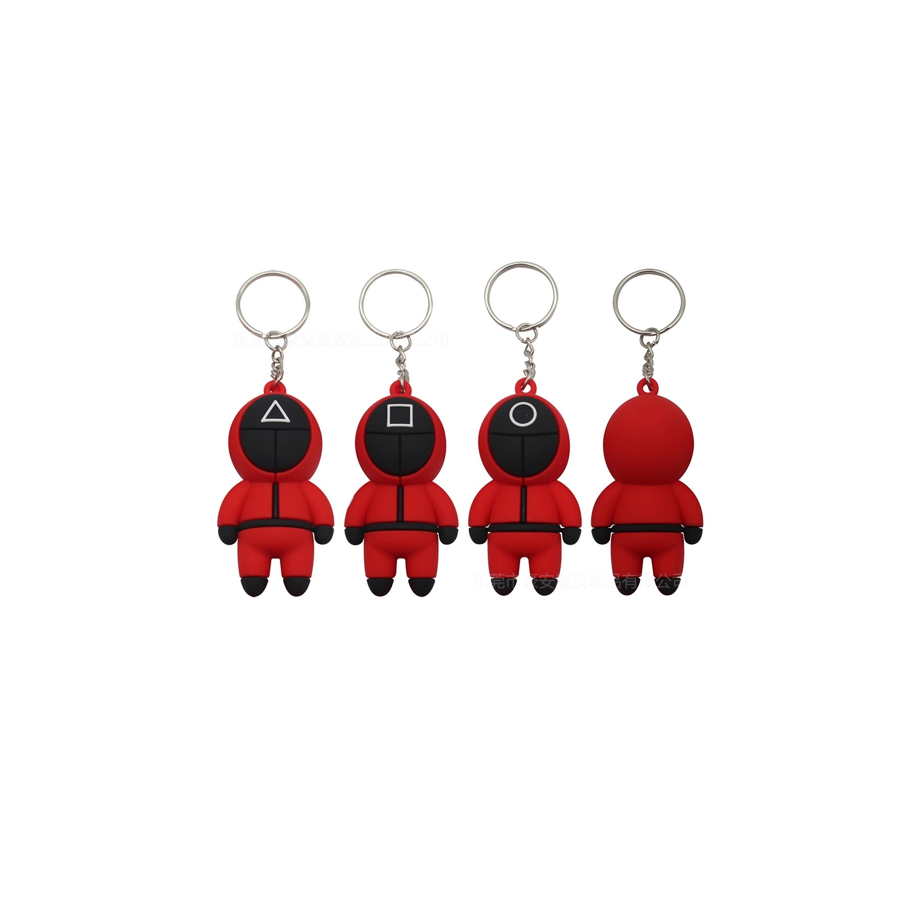 Keychain PVC material toys 2