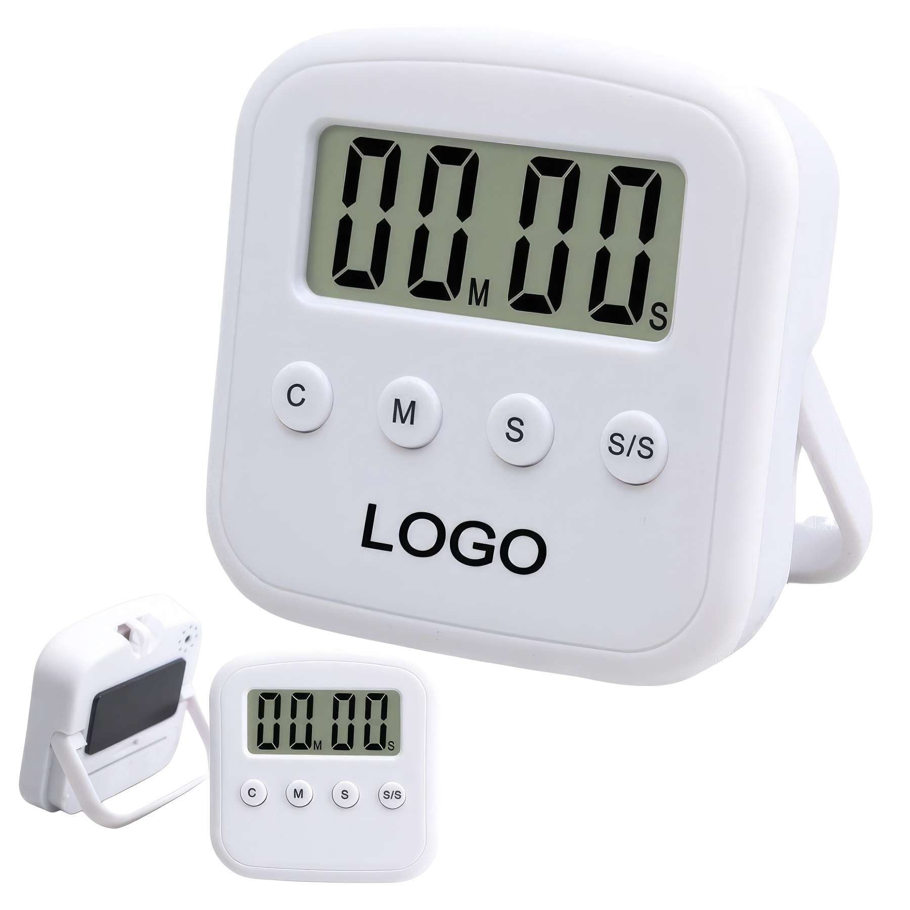 Mini Portable Study Timer for Kids, custom clock with logo imprint 2