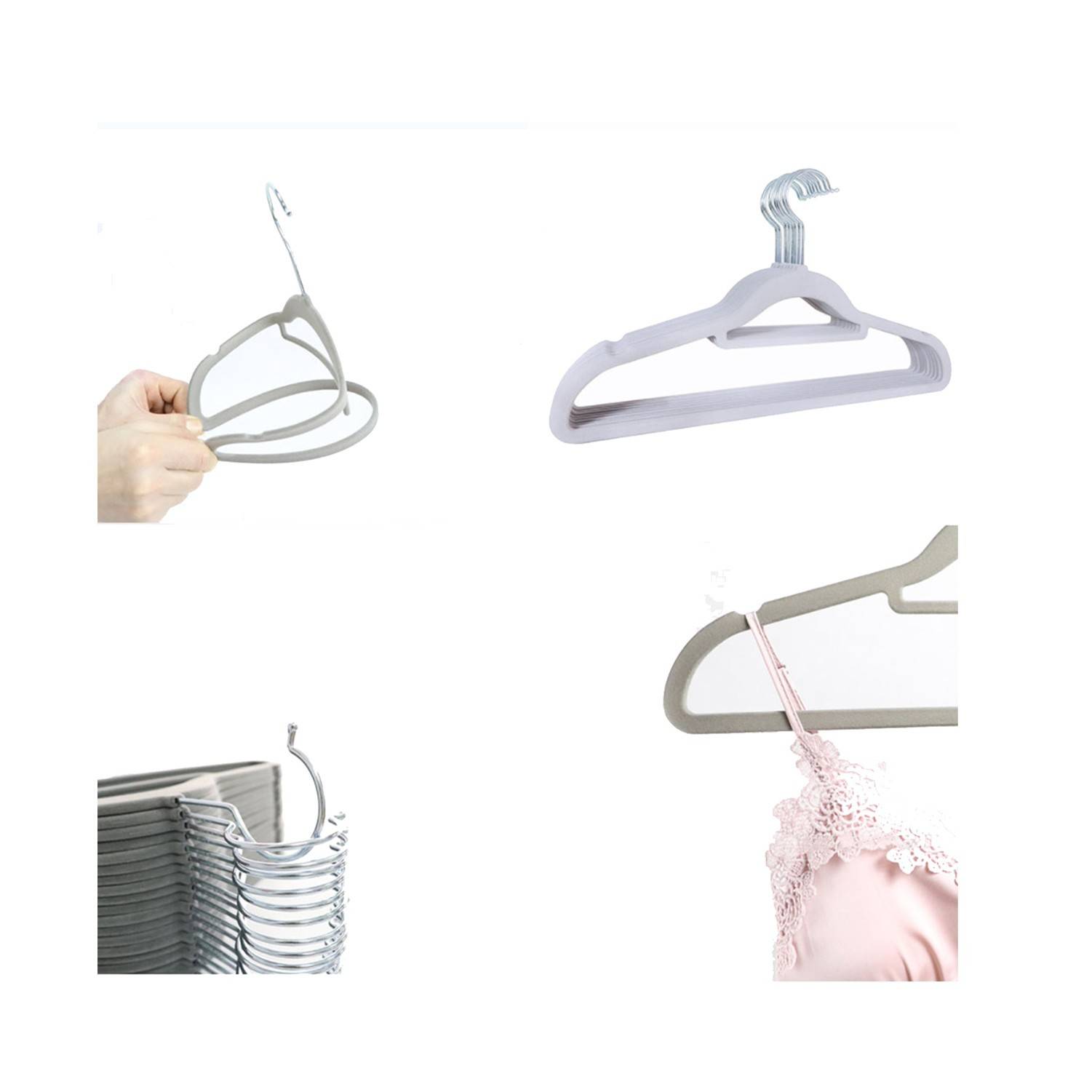Non Slip Traceless Hanger 3