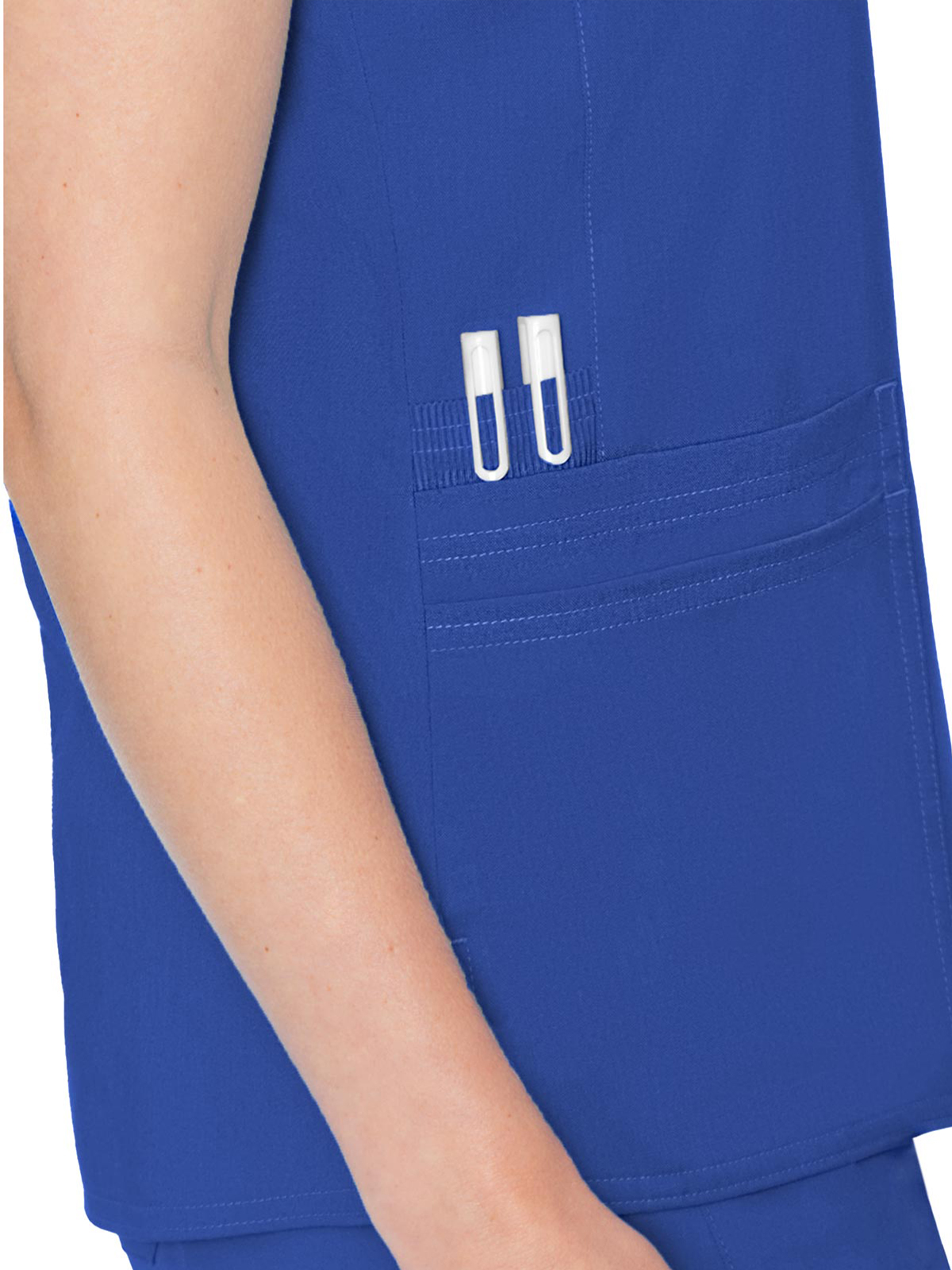Med Couture - MC Touch - Women's 6-Pocket Raglan Sleeve Top 18