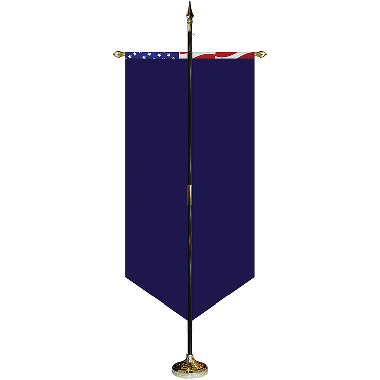 36" x 72" Premium Gonfalon 8' Kit / V-Cut 4