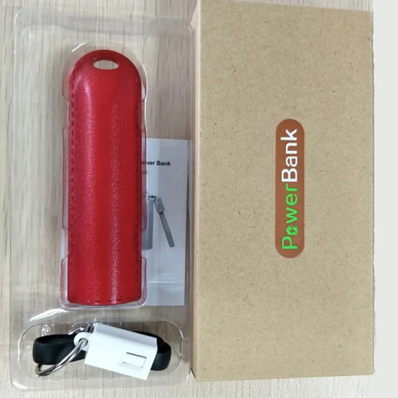 2600mAh 2 in 1 Keychain Power Bank Charger 6