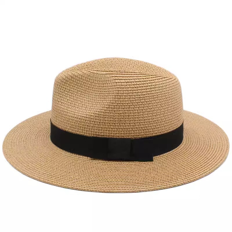 Sun Straw Fedora Beach Hat 2