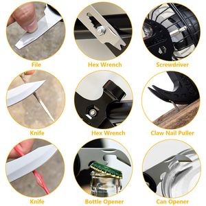 Multi Claw Hammer Tool Kit With Stainless Steel Construction 18