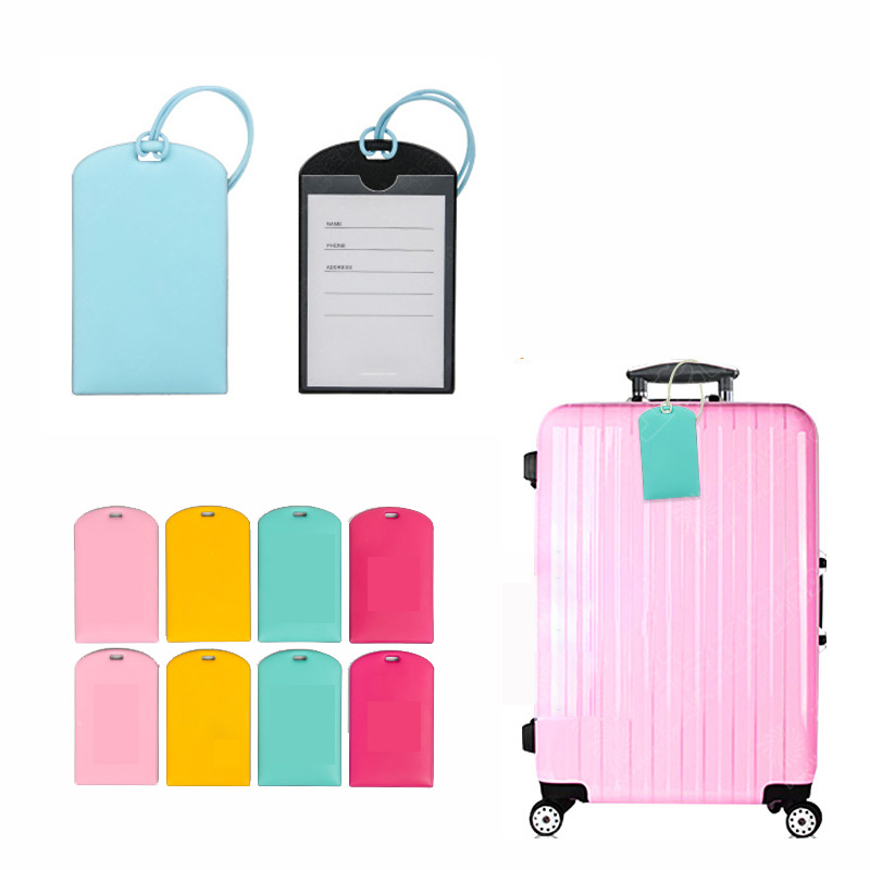 PVC luggage tag(4.1''L x 2.5''W) 2