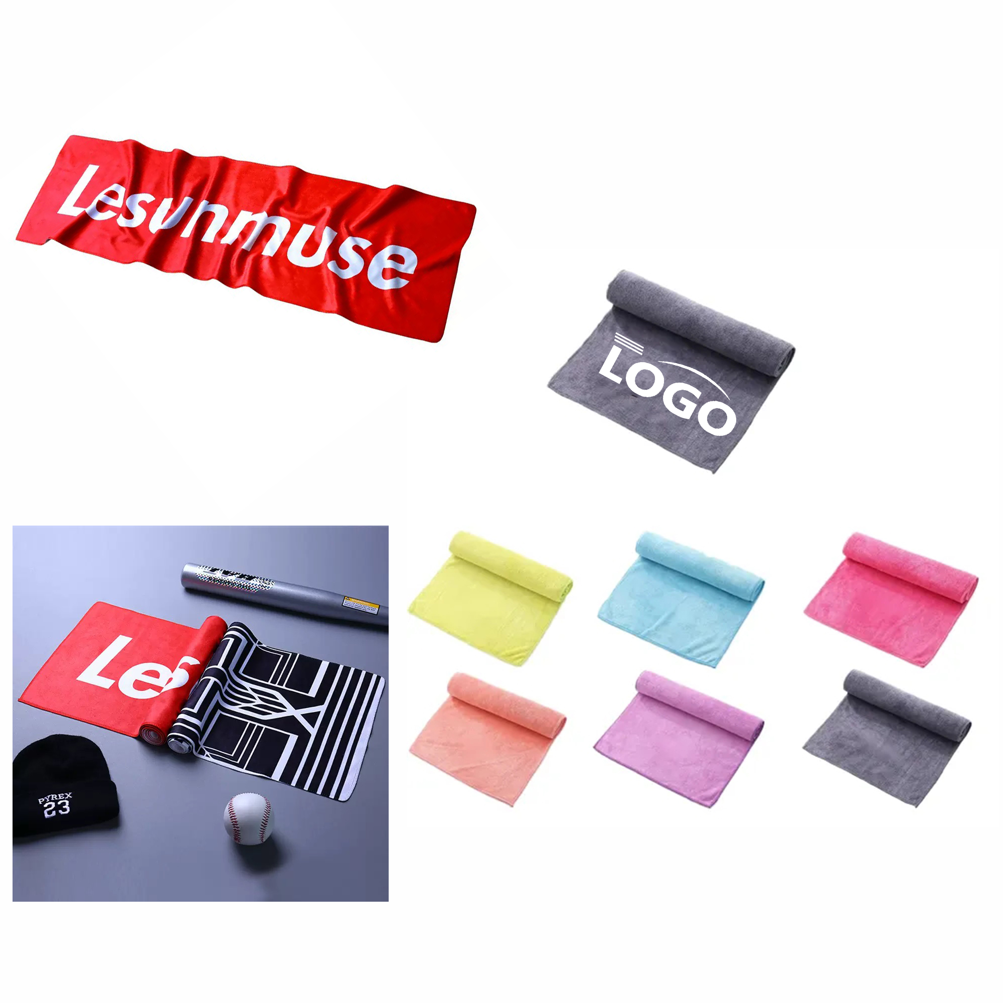 Microfiber Sports Towel MOQ 10pcs 2