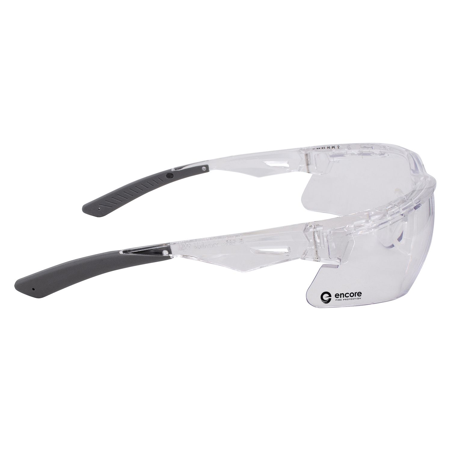 Thraxus Safety Eyewear- Clear Frame Clear Lens 3