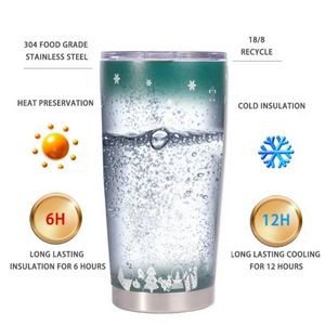 20oz Christmas Insulated Tumbler 6