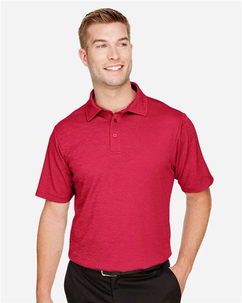 Men's CrownLux Performance® Address Mélange Polo - DG22 21