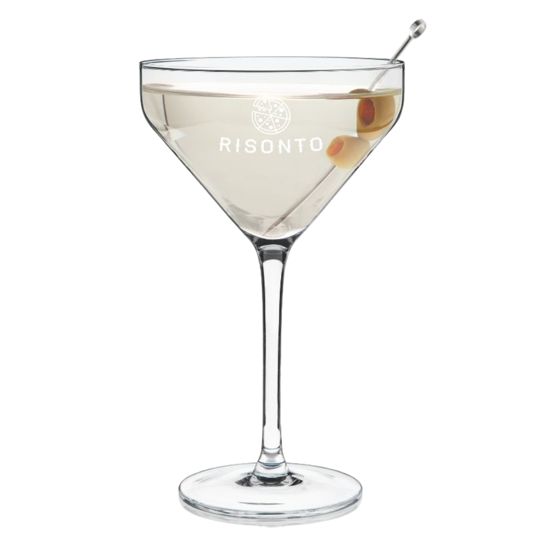 Viski® Raye Angled Martini Glass