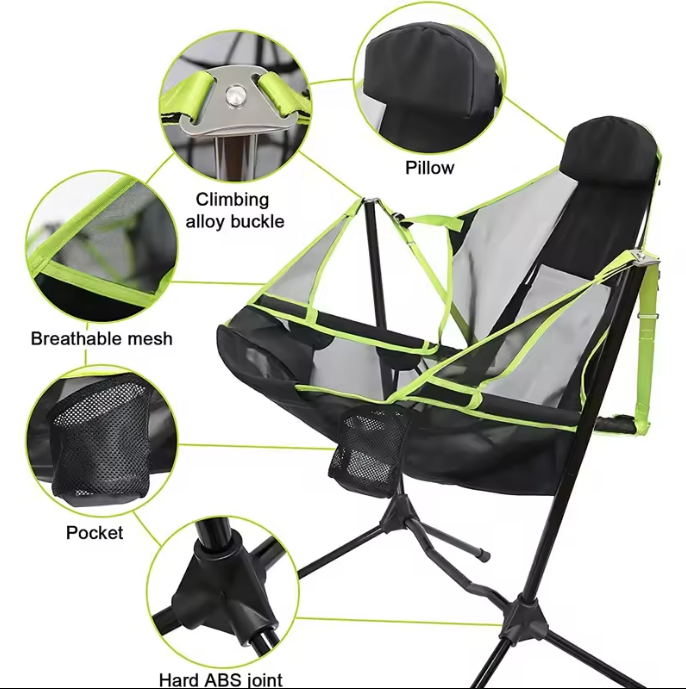Rocking Folding Camping Chair 3