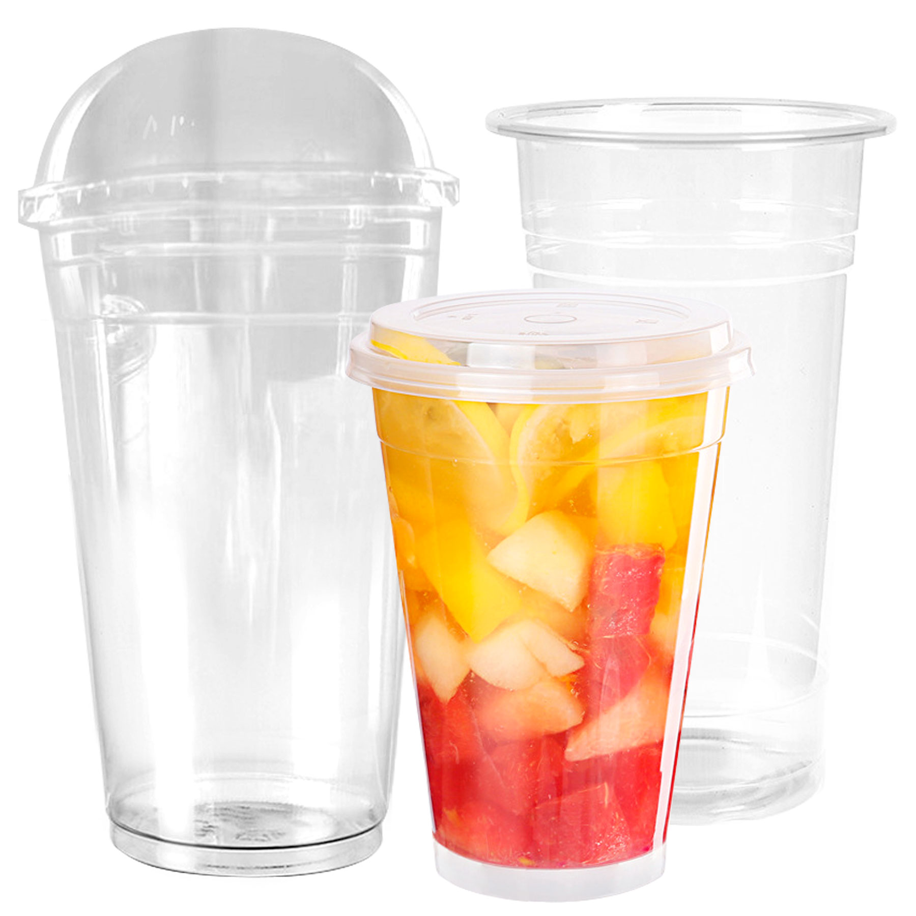 24oz Clear PET Cups 2
