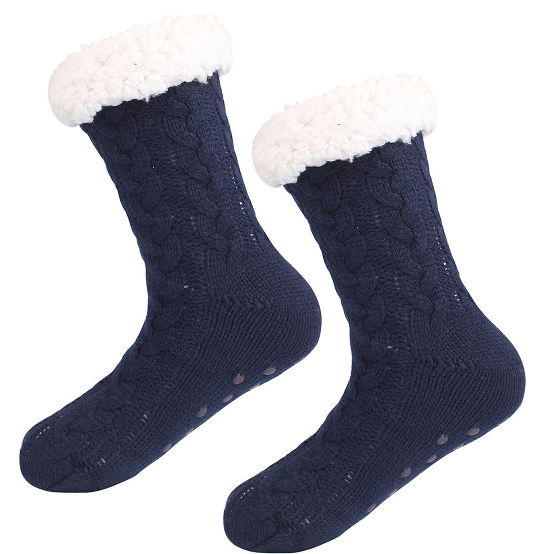 Anti Slip Warm Fuzzy Slipper Sock 4