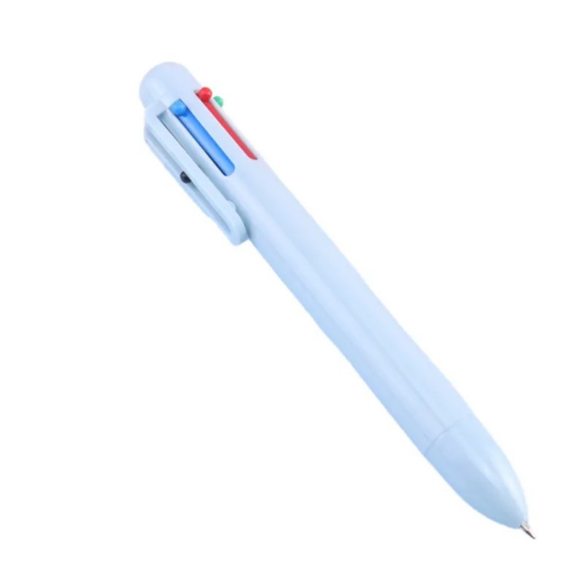Retractable Ballpoint Pen with 6 Ink Options 4