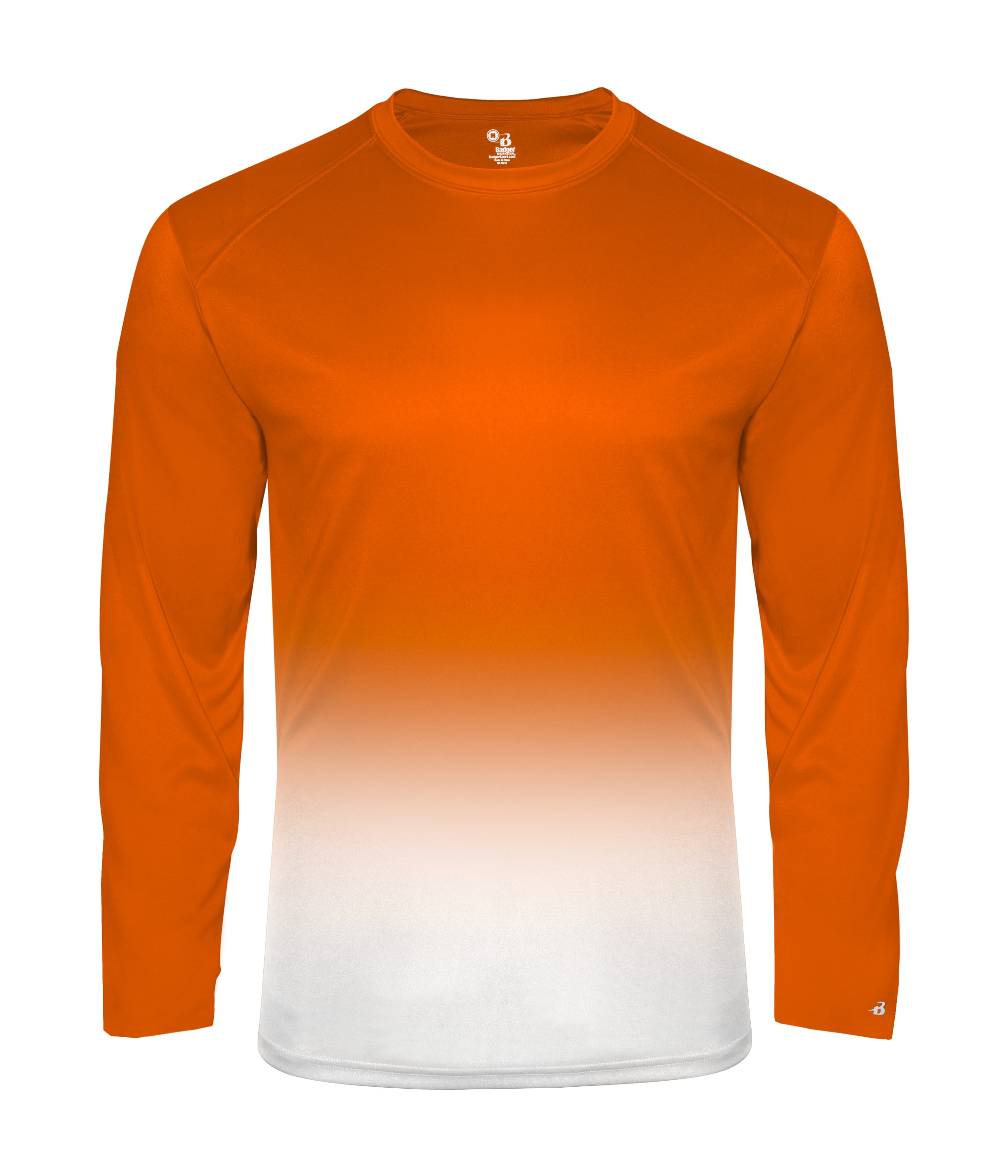 Ombre L/S Tee, custom t-shirt with logo imprint 4