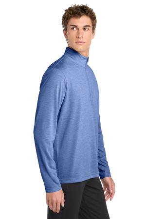 Sport-Tek PosiCharge Tri-Blend Wicking 1/4-Zip Pullover. ST407, custom hoodie or sweatshirt with logo imprint 38