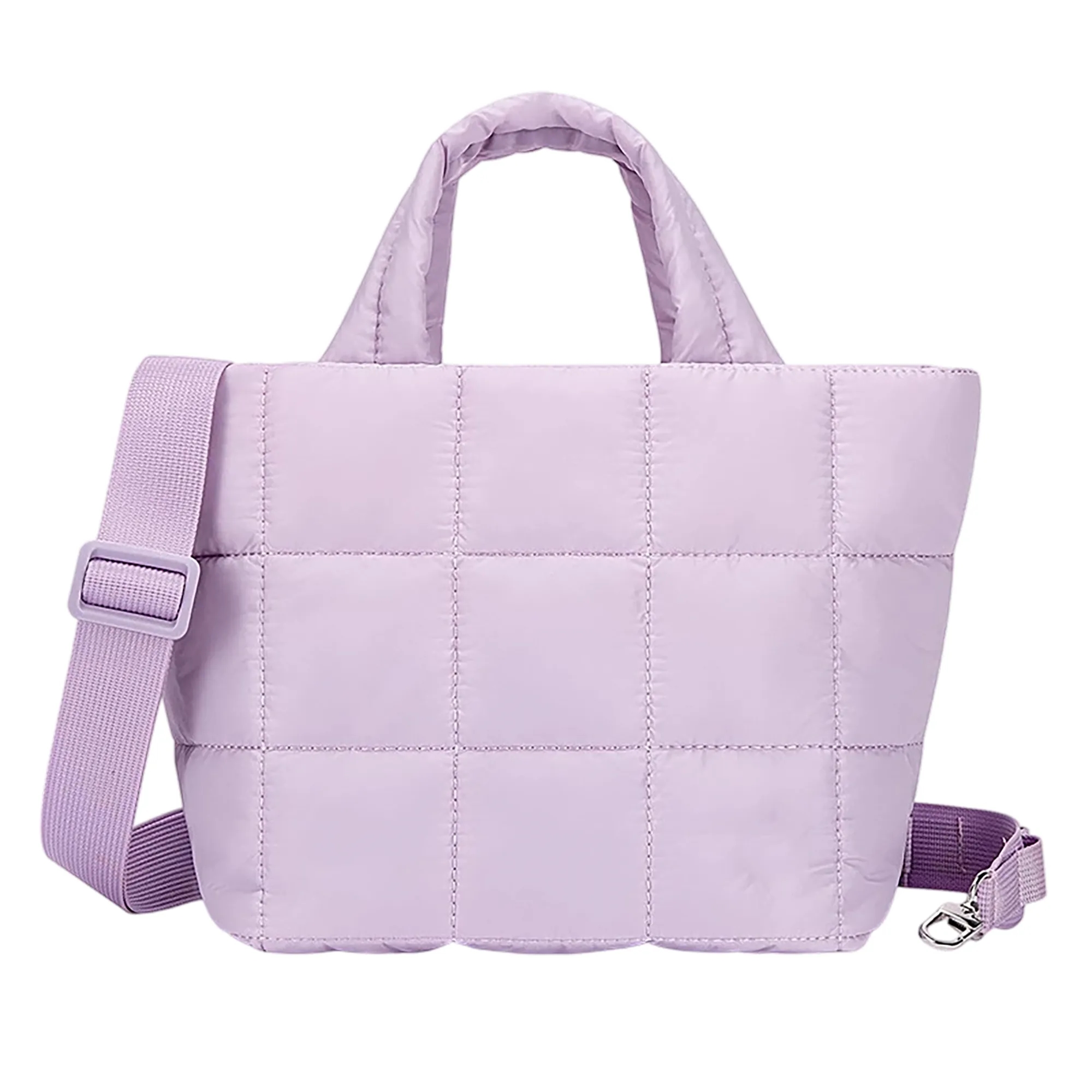MOQ 50 Fluffy Quilted Casual Shoulder Bag 5