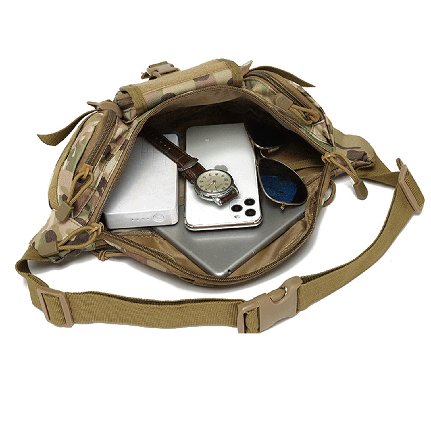 Oxford fabric Portable Fanny Pack travel outdoor waist bag 17