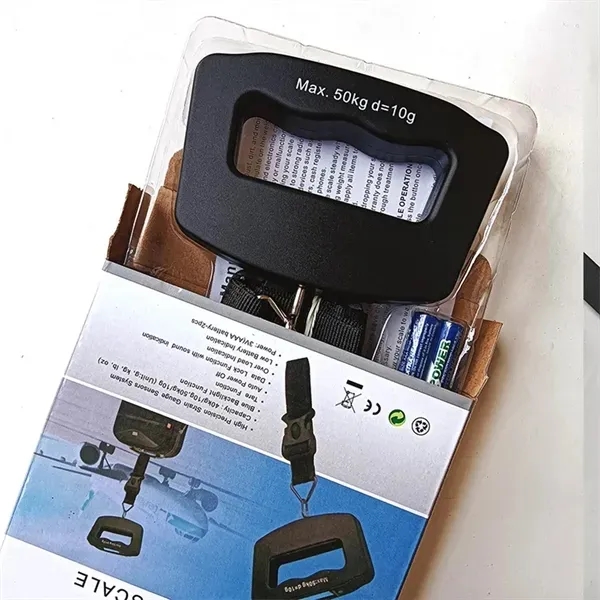 Portable Mini Electronic Scale with Fishing Hook 1