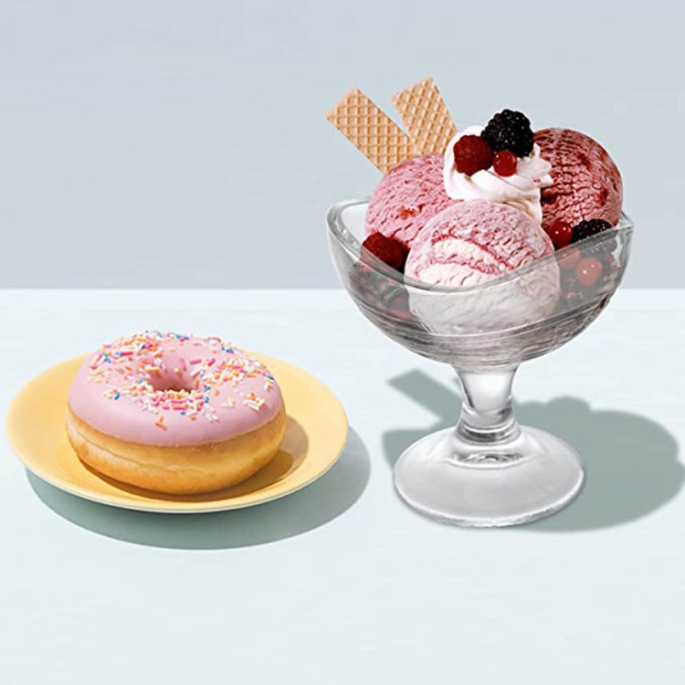 Clear Glass Dessert Bowl 5