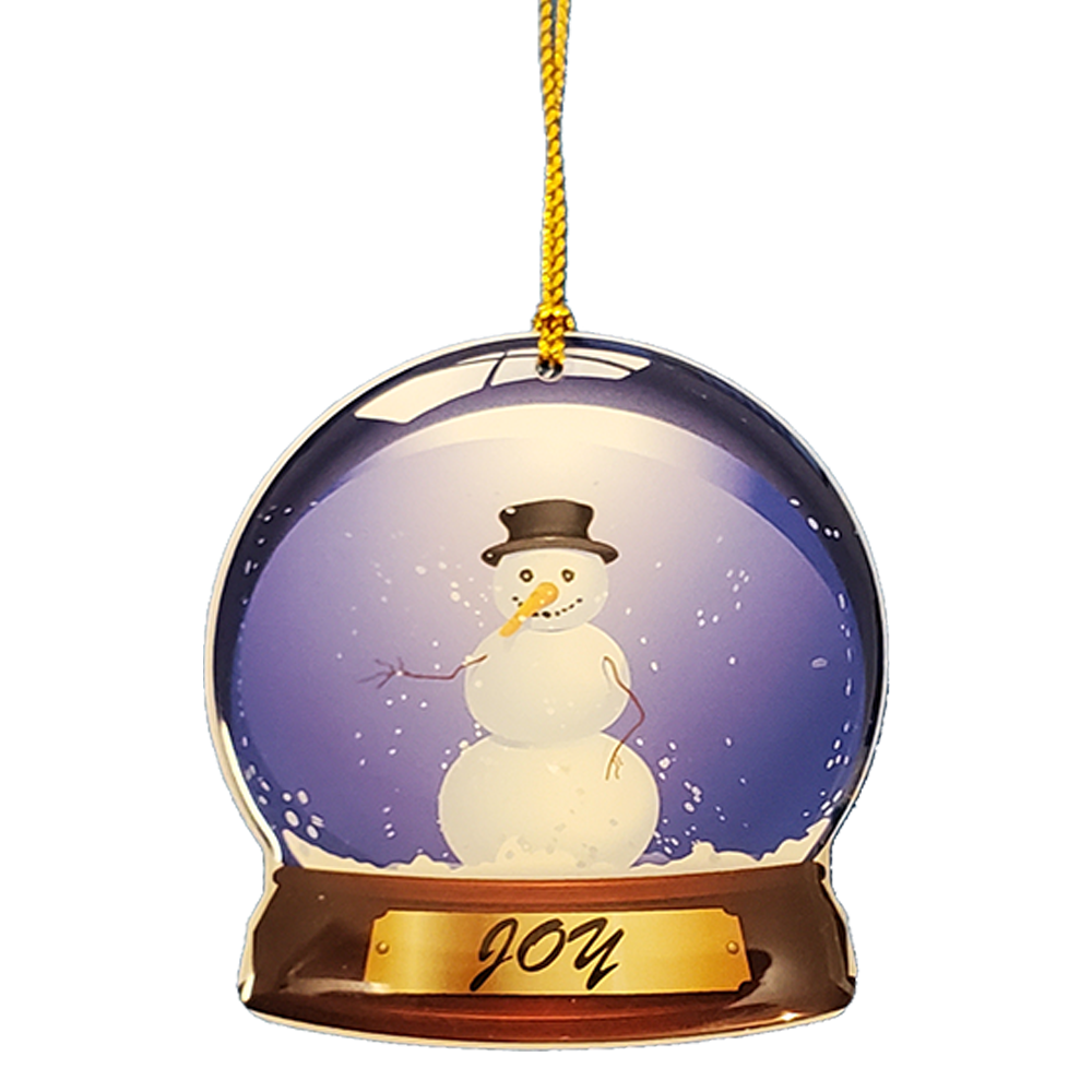 Custom shaped Holiday / Christmas Ornament / Charm / Tag (Single Sided) from 4.1 - 5 Sq. In.