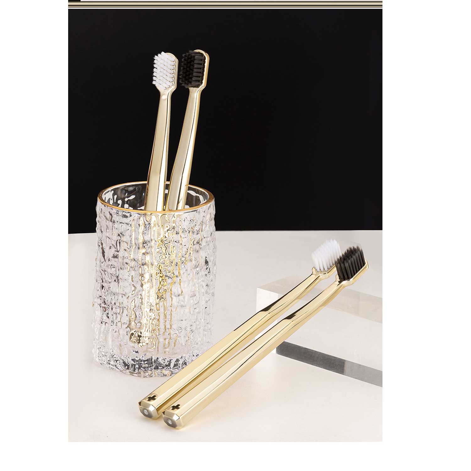 Gold-Plated Soft Toothbrush - Gentle Gum Care 8
