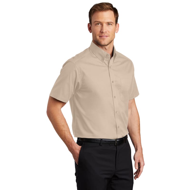 Port Authority Tall Short Sleeve Easy Care Shirt. 34
