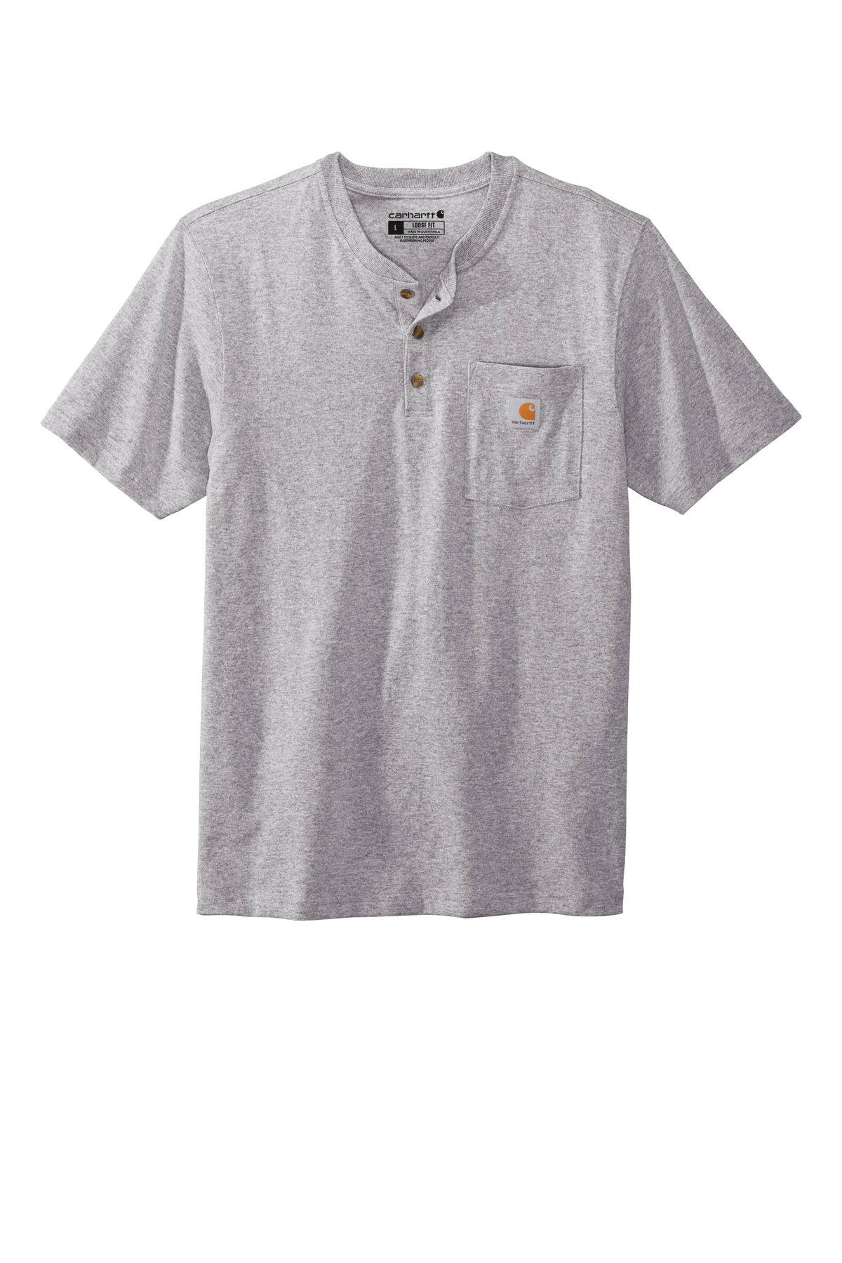 Carhartt Short Sleeve Henley T-Shirt CTK84 1