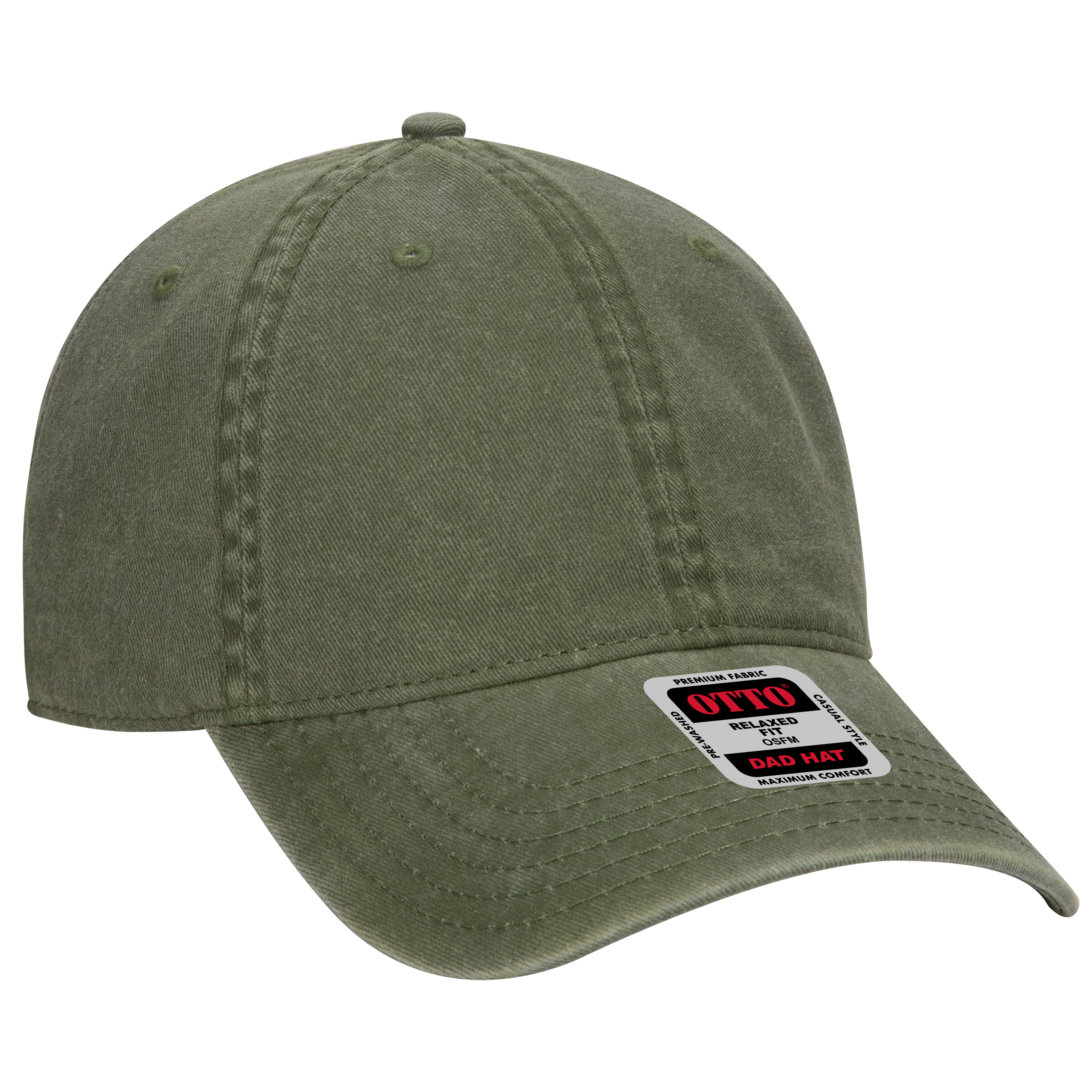OTTO CAP 6 Panel Low Profile Dad Hat 21