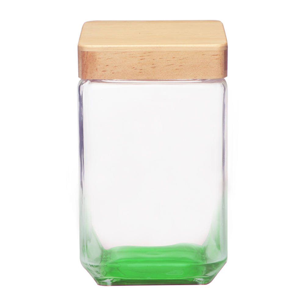 54 oz. Glass Candy Jars with Wooden Lid 4