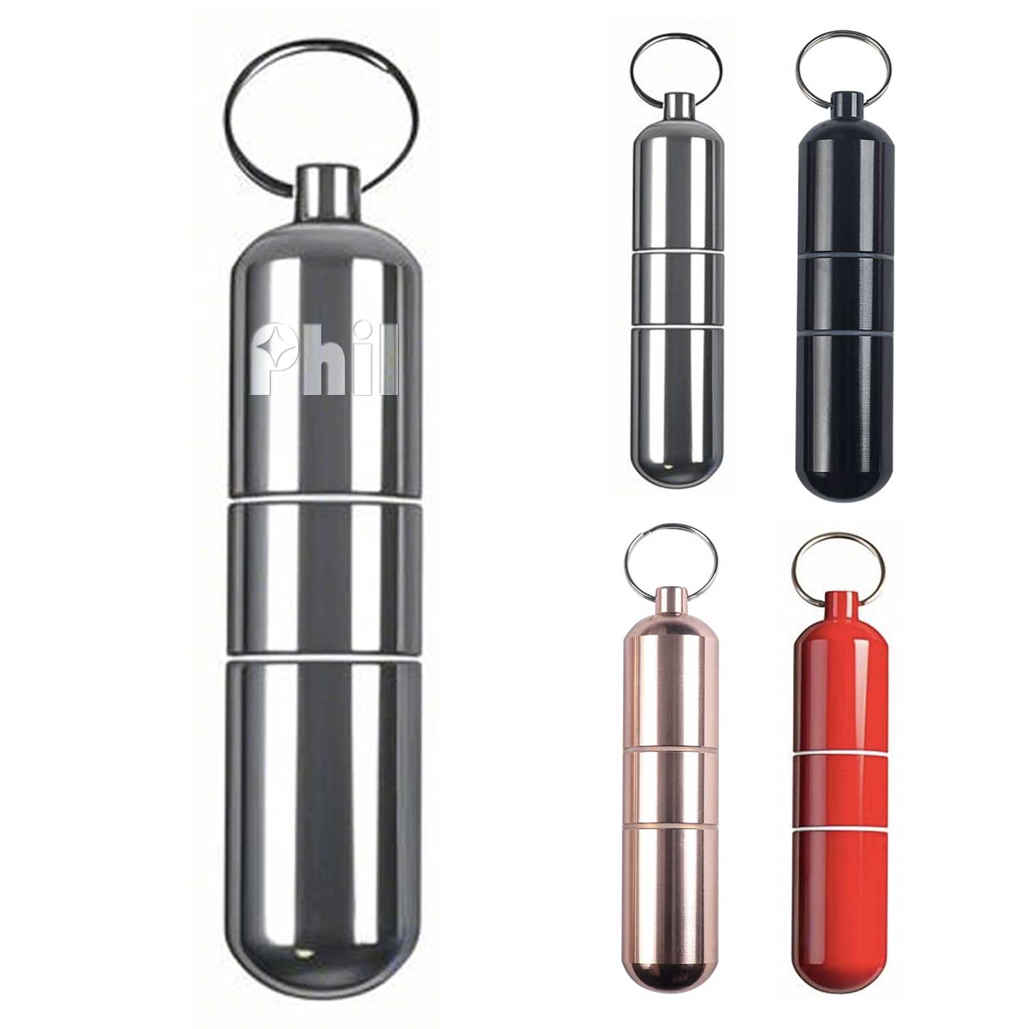 Aluminum Alloy Waterproof Cigarette Case 10 Slim ones 3