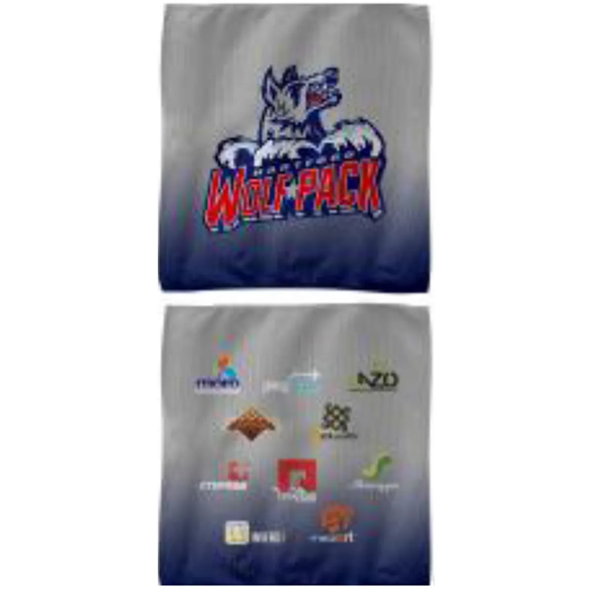 Sublimated Full Bleed Rally Towel, Front and Back 2