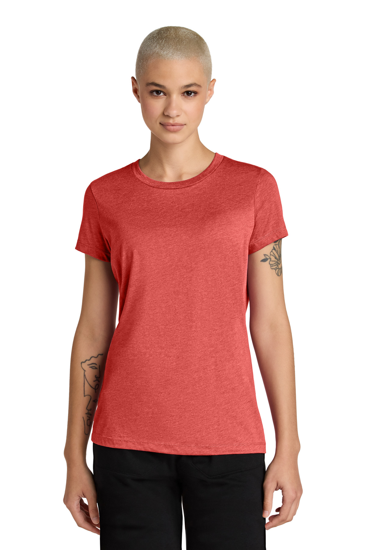 District Women's Perfect Weight CVC Tee DT188 39