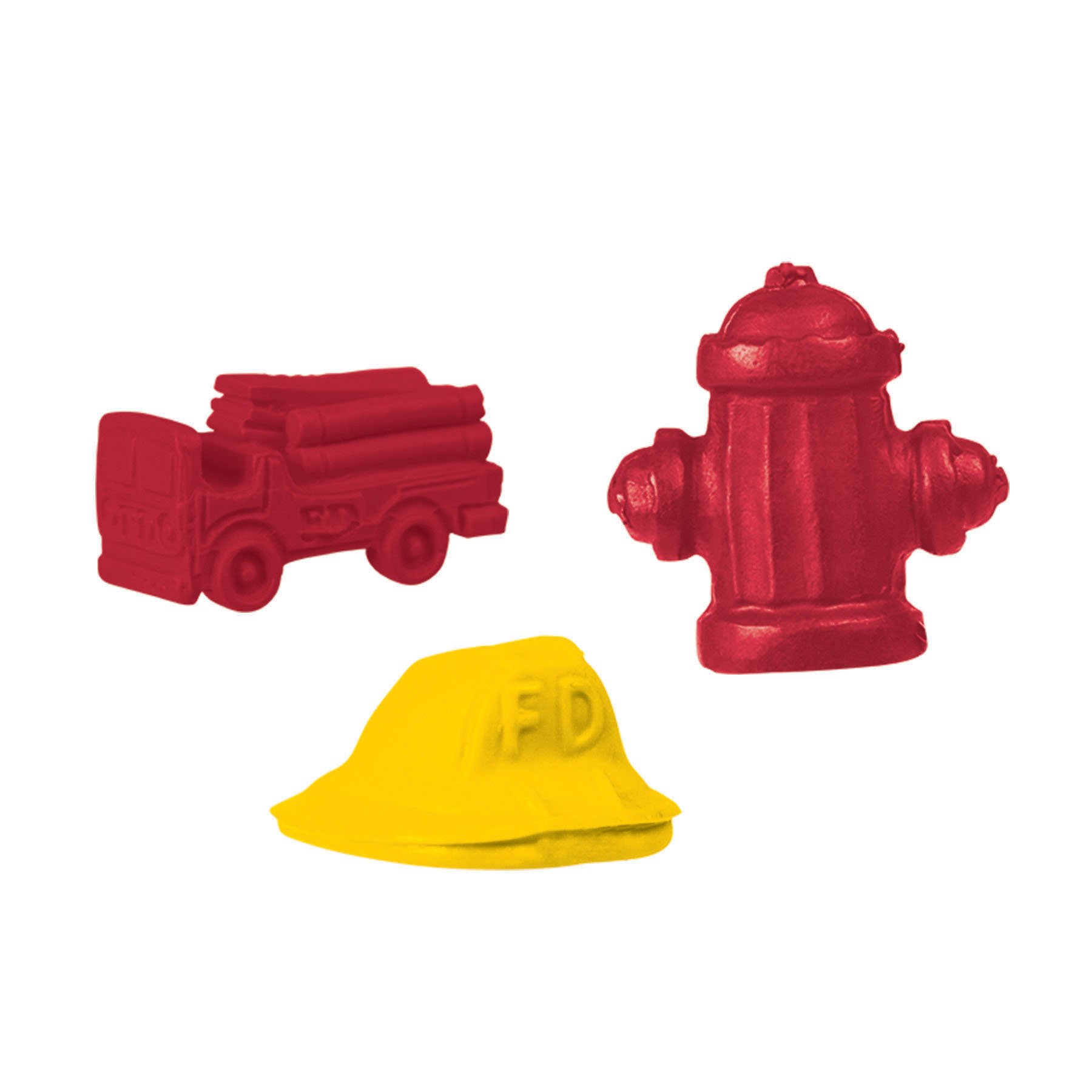 Pencil-Top Eraser Firefighter Collection 1