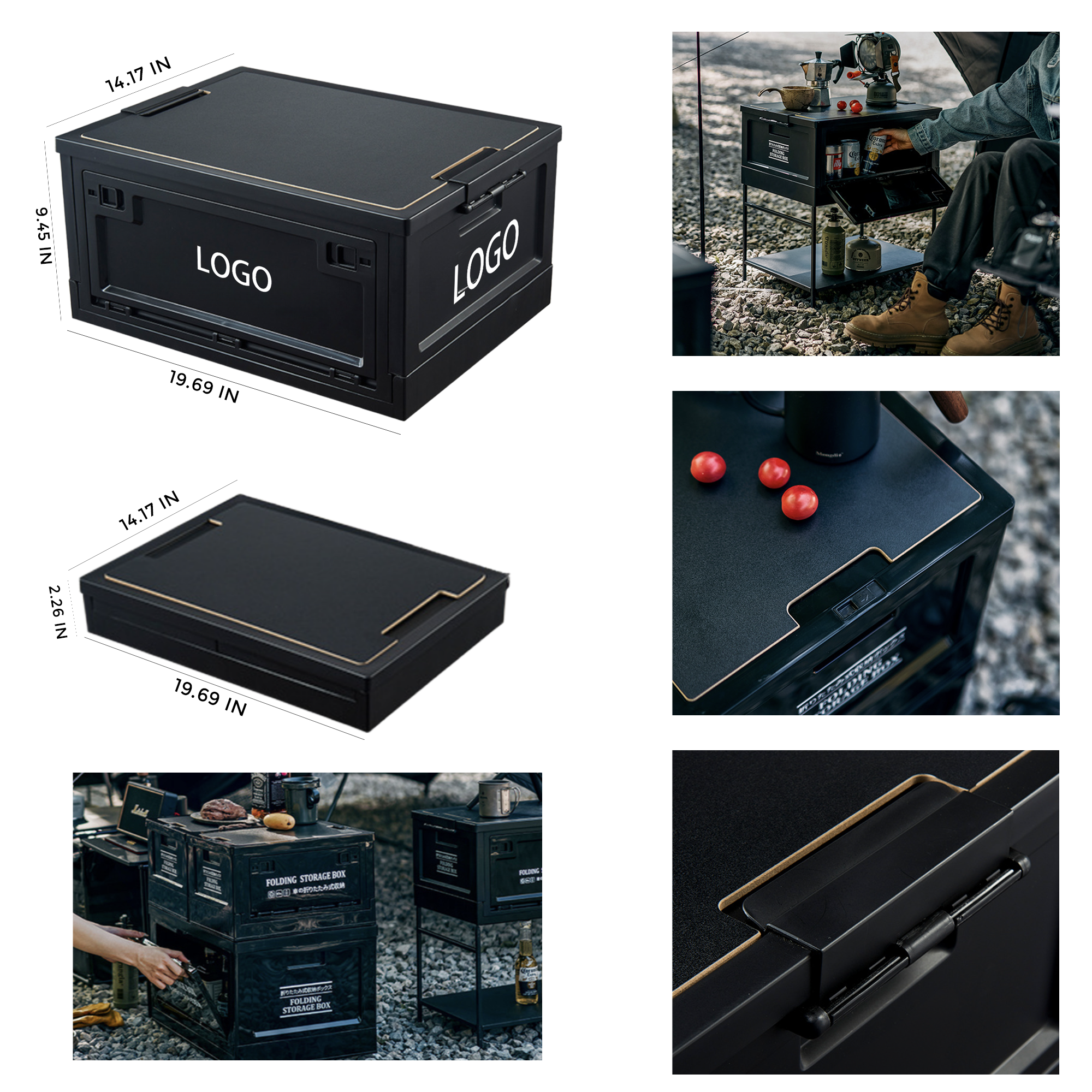 MOQ 10 PCS Durable High Capacity Outdoor Storage Box 1