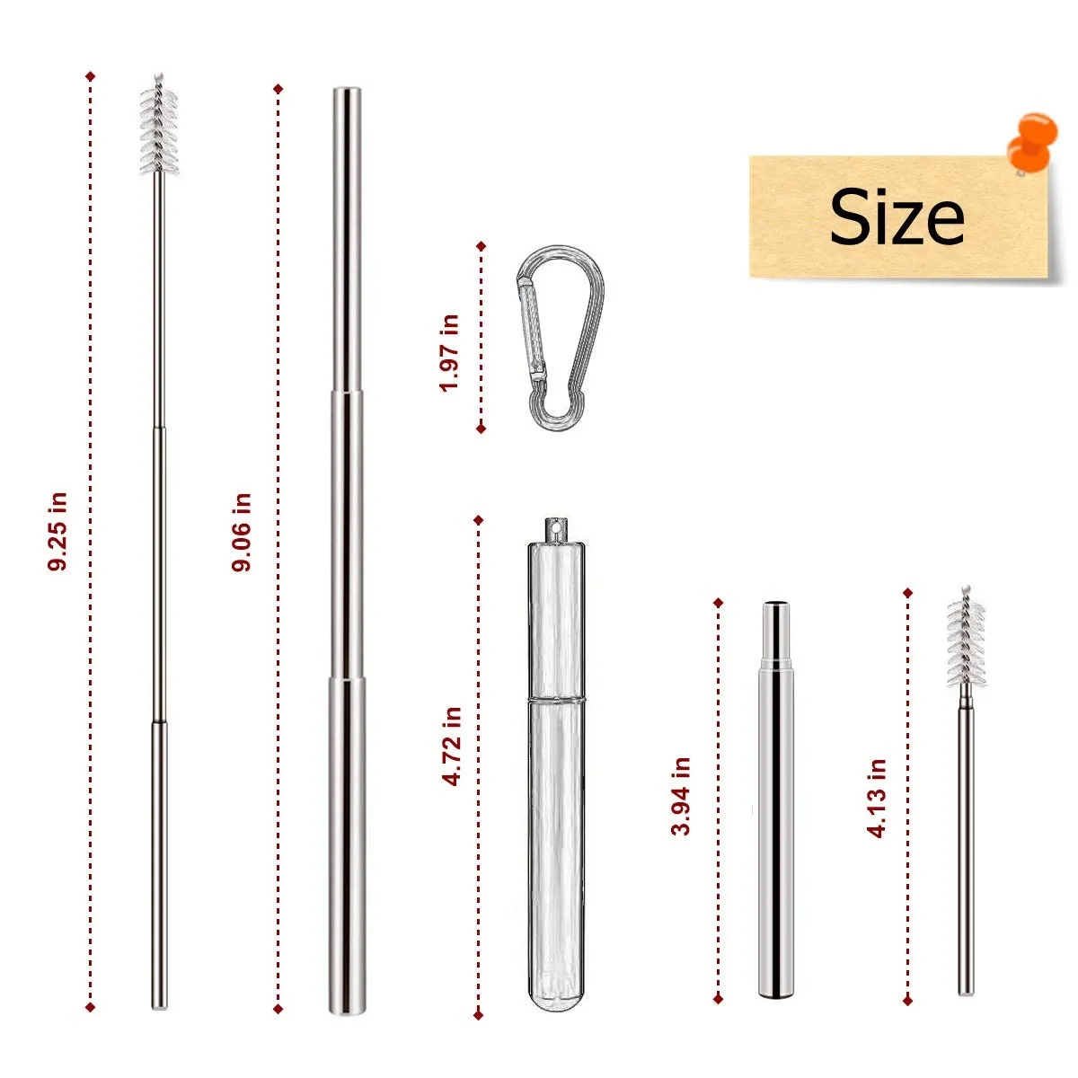 Reusable Metal Straw 5