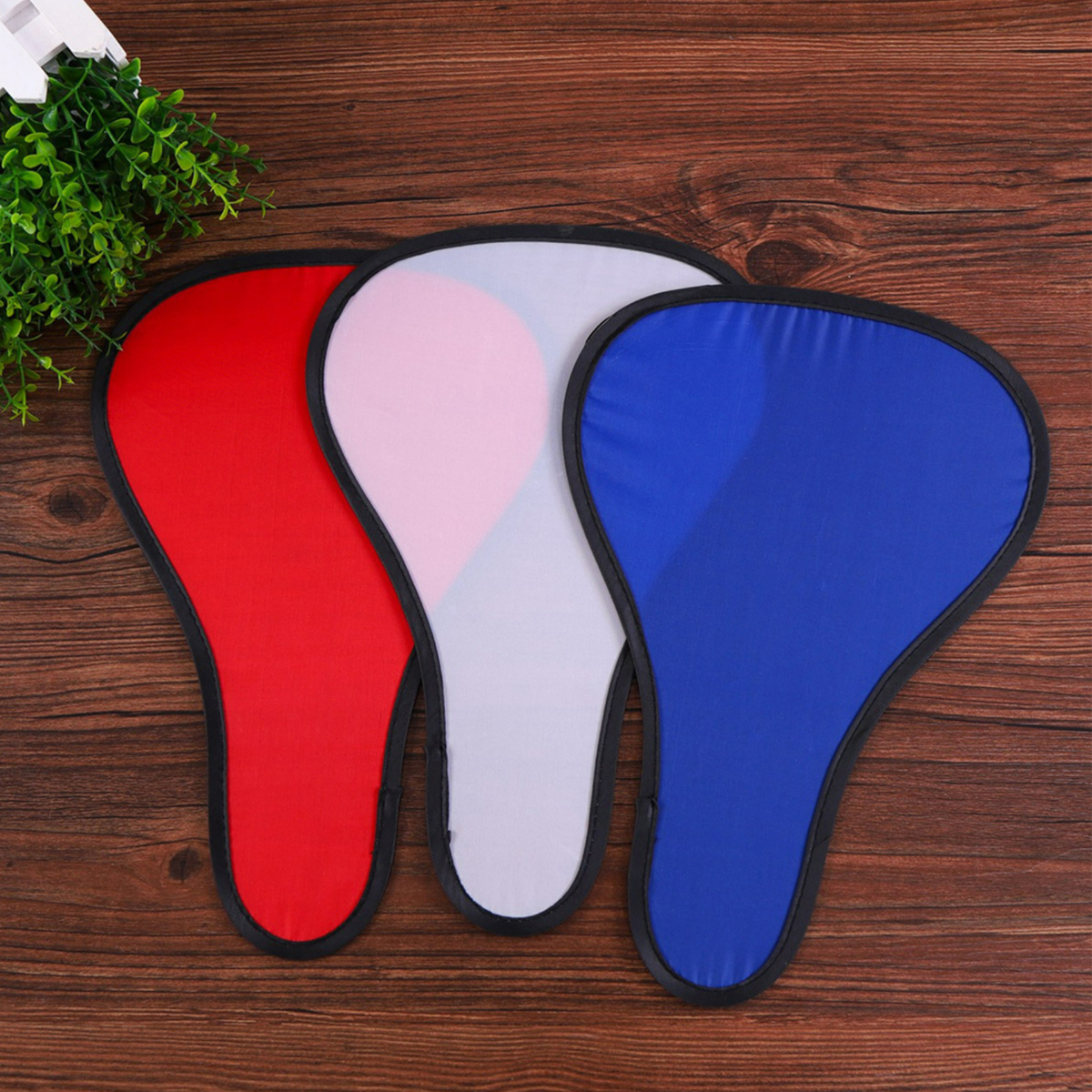 Customizable Foldable Gourd Shaped Hand Fan 2