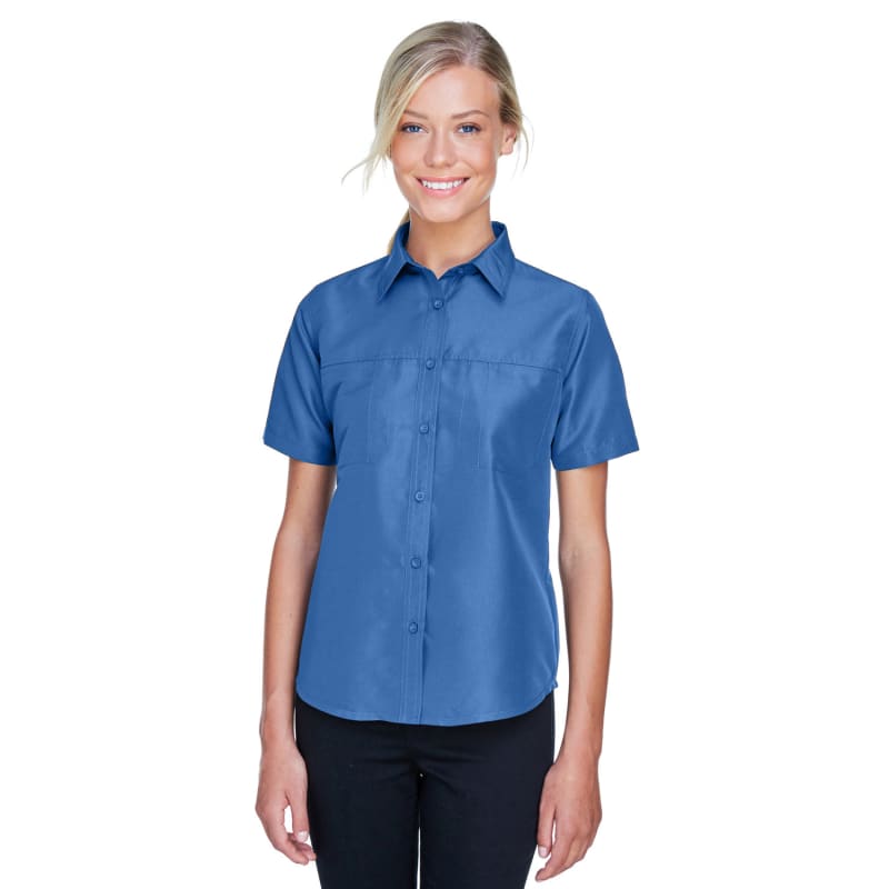 Harriton Ladies' Key West Short-Sleeve Performance Staff Shirt 17