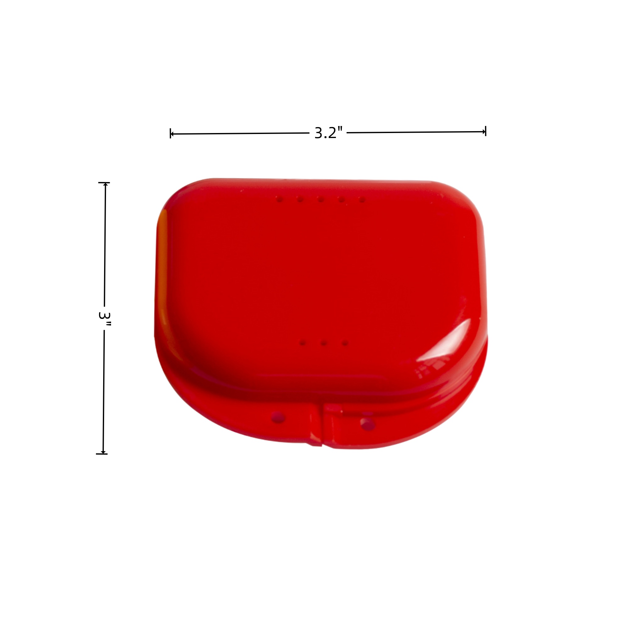 Dental Retainer Case With Vent Holes 2