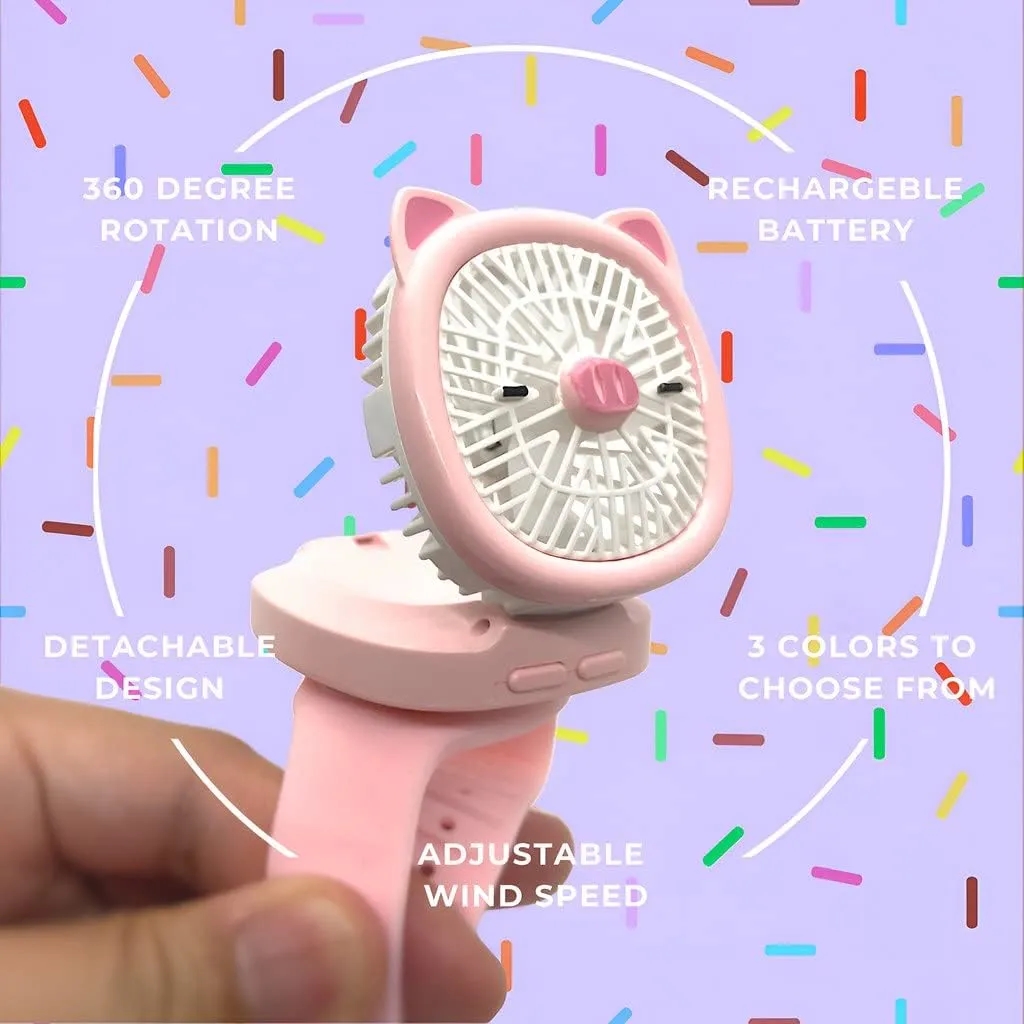 Personal Fan with Wrist Strap 2
