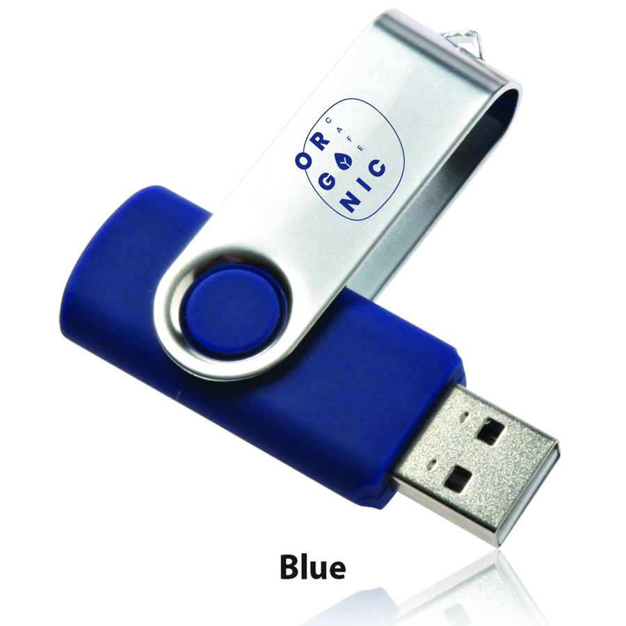 8GB Swivel USB Memory Flash Drive 1