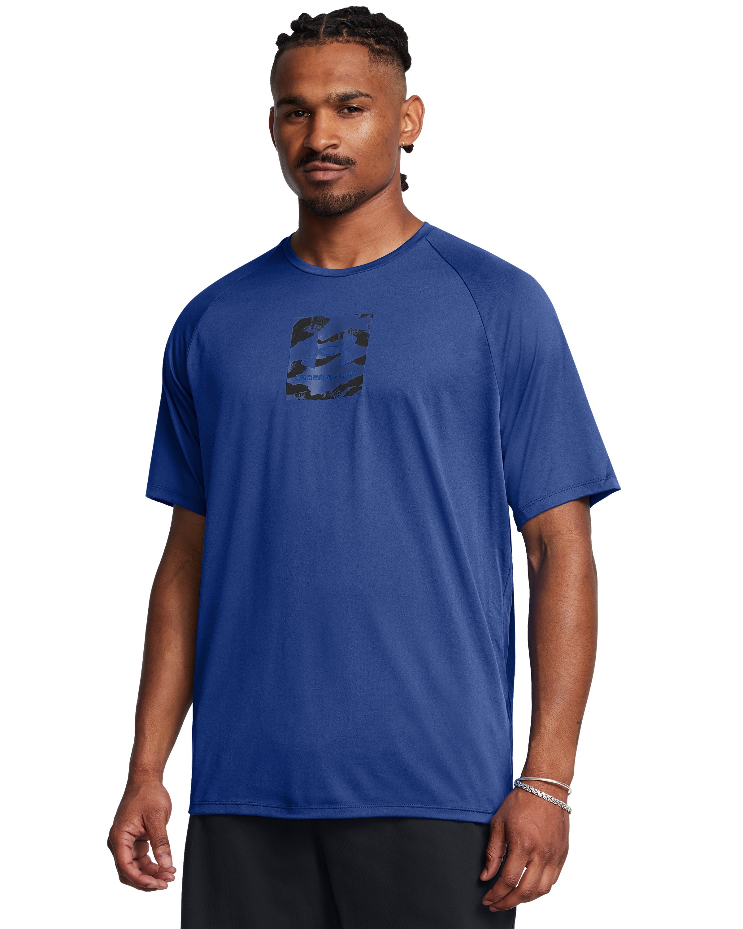 UA Tech Print Men's Short Sleeve 9