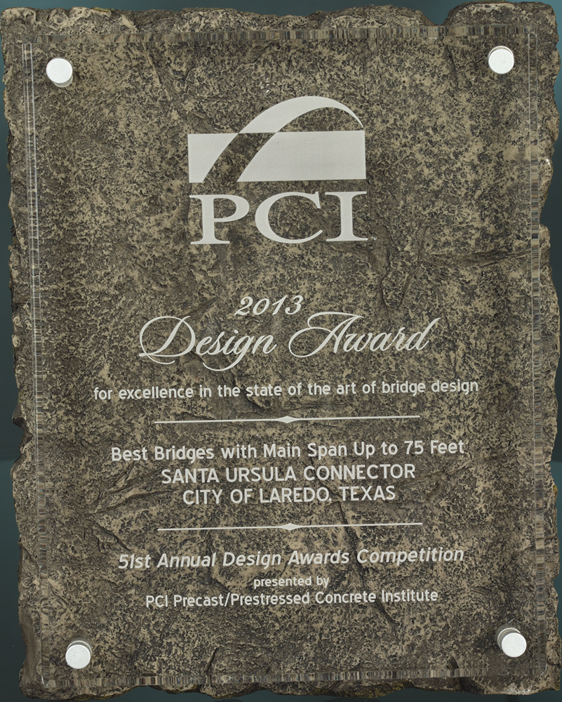 Stone Cast Resin Plaque With Acrylic 2